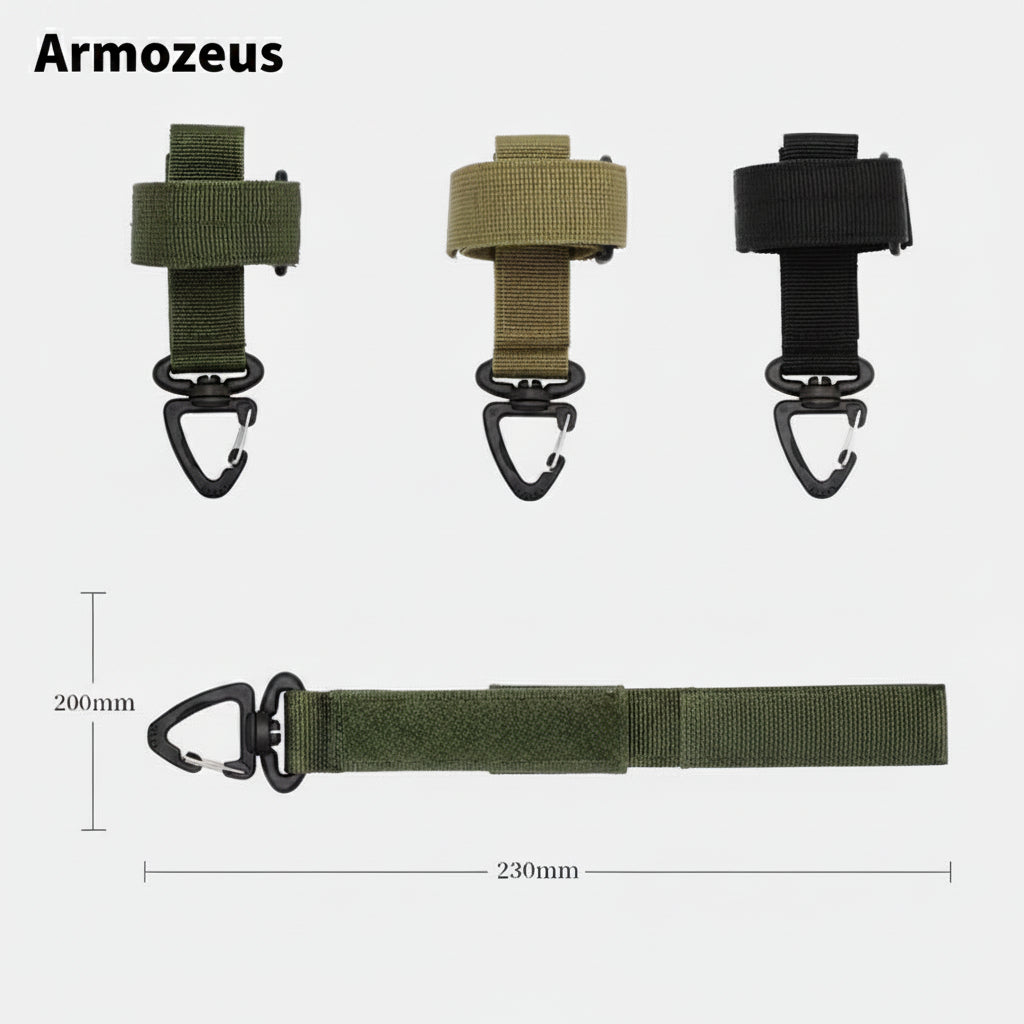 Tactical Glove Storage Buckle & Cable Tie Organizer