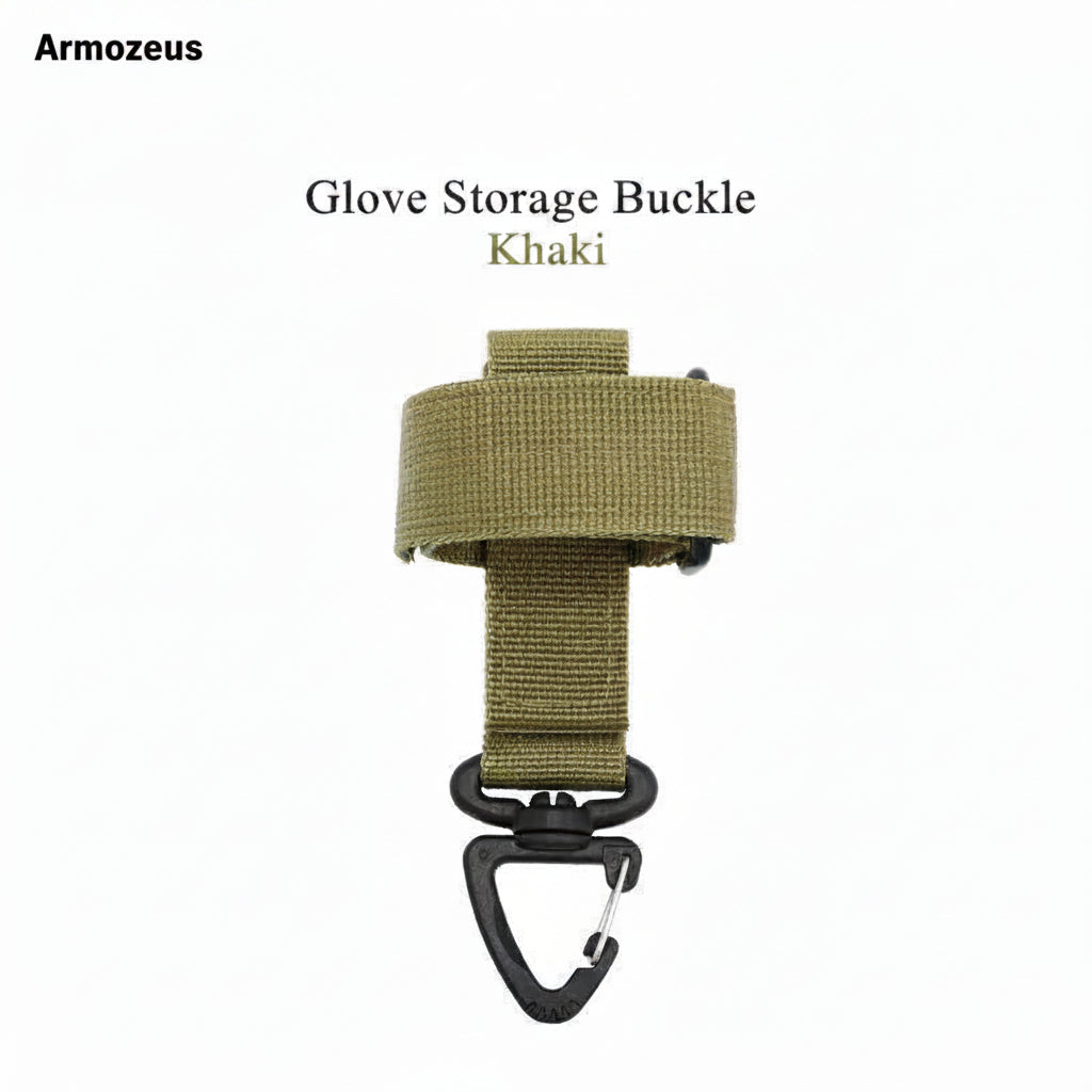 Tactical Glove Storage Buckle & Cable Tie Organizer