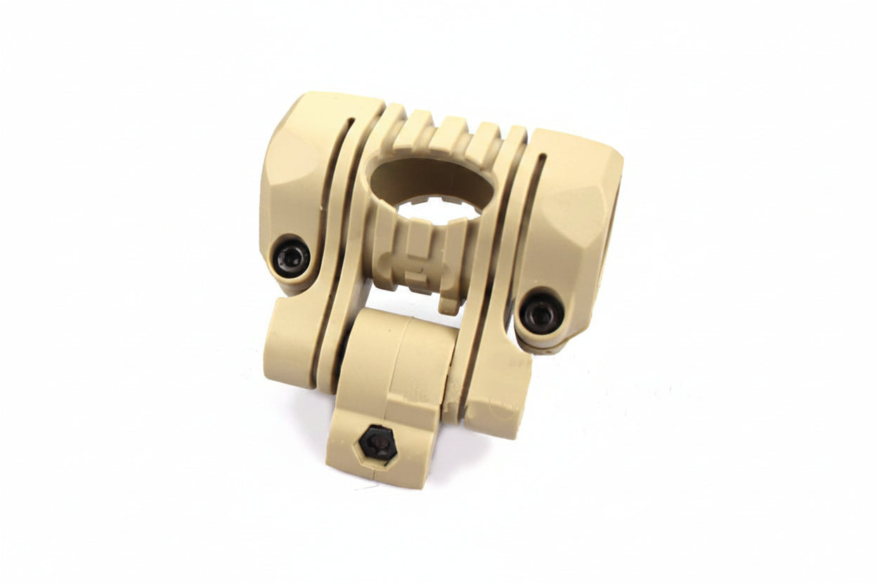Tactical Flashlight Rail Mount – 25mm Picatinny Clamp