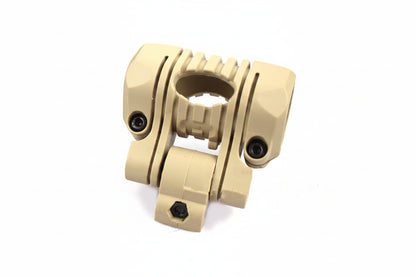 Tactical Flashlight Rail Mount – 25mm Picatinny Clamp