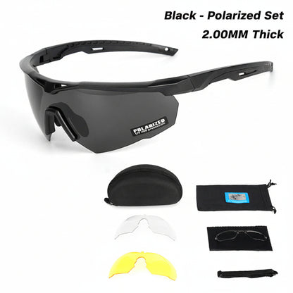 Tactical Shooting & Cycling Goggles