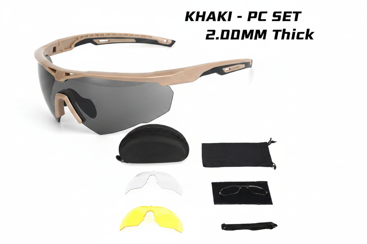 Tactical Shooting & Cycling Goggles