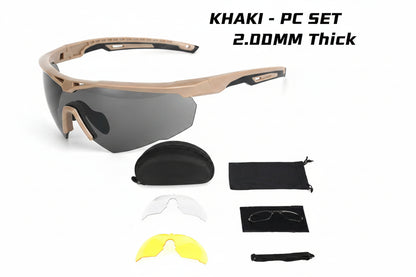 Tactical Shooting & Cycling Goggles