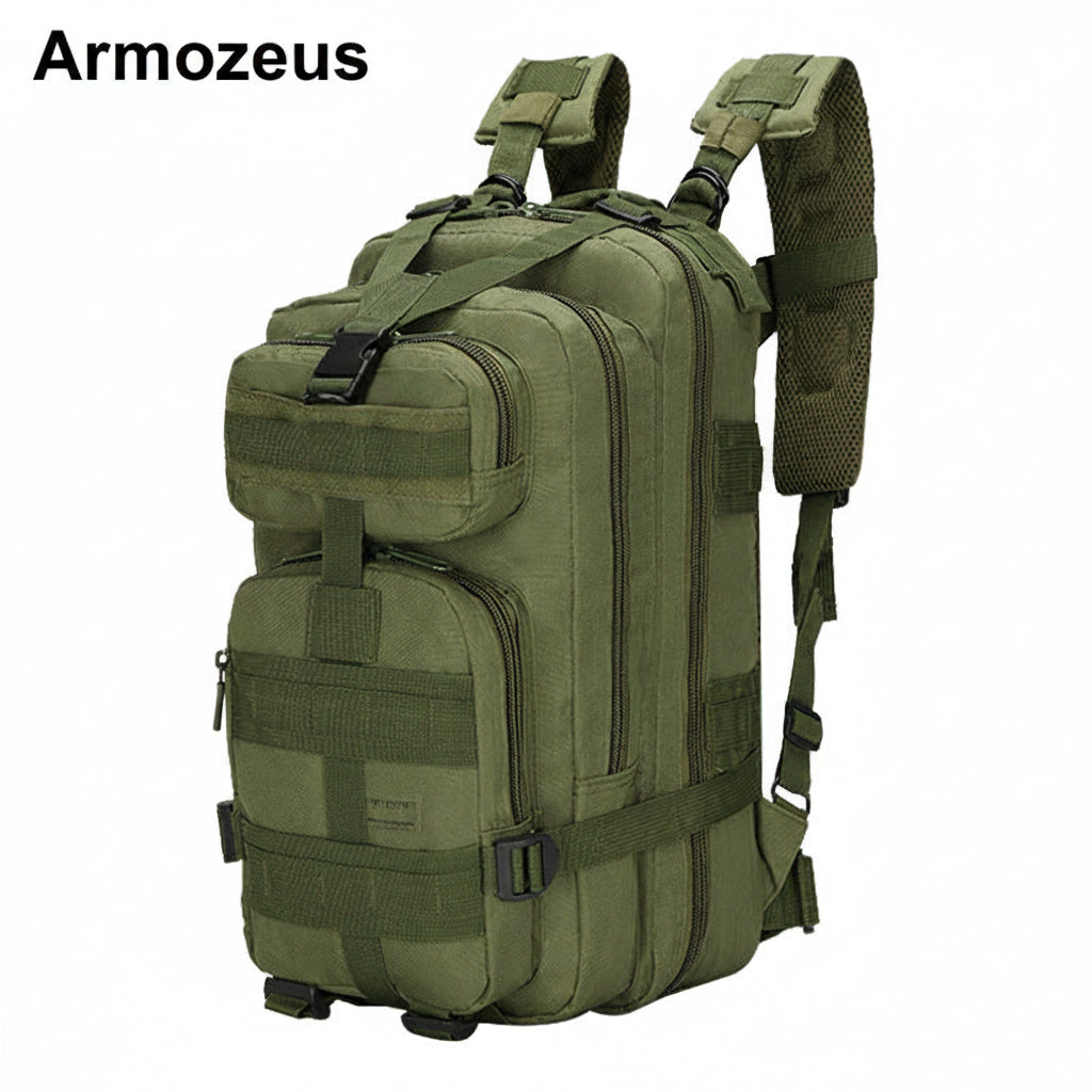 Outdoor tactical backpack for men, 3P military camouflage casual travel backpack, hiking, off-road, camping and mountain climbing bag