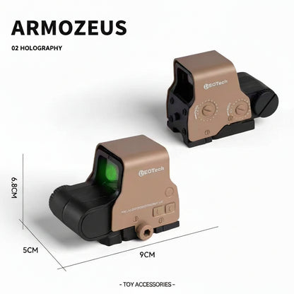 Tactical Holographic Red Dot Scope 558 & G33 Magnifier