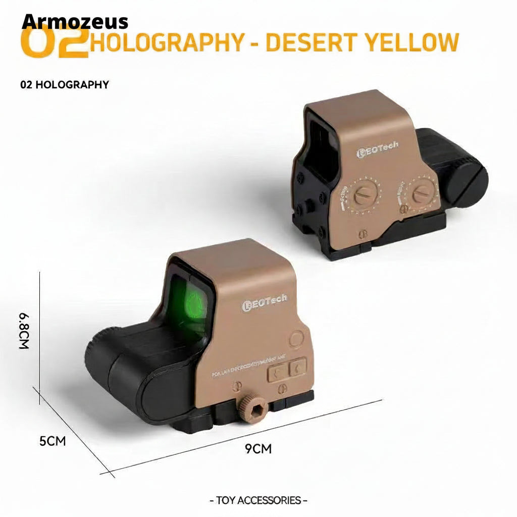 Tactical Holographic Red Dot Scope 558 & G33 Magnifier