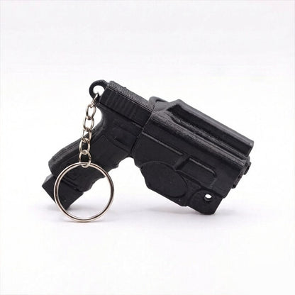 Tactical Pistol Keychain
