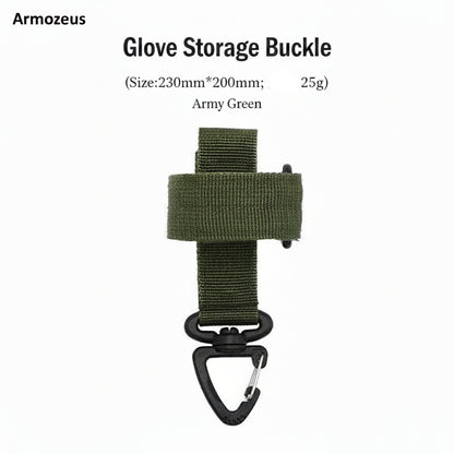 Tactical Glove Storage Buckle & Cable Tie Organizer