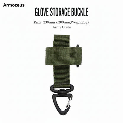 Tactical Glove Storage Buckle & Cable Tie Organizer