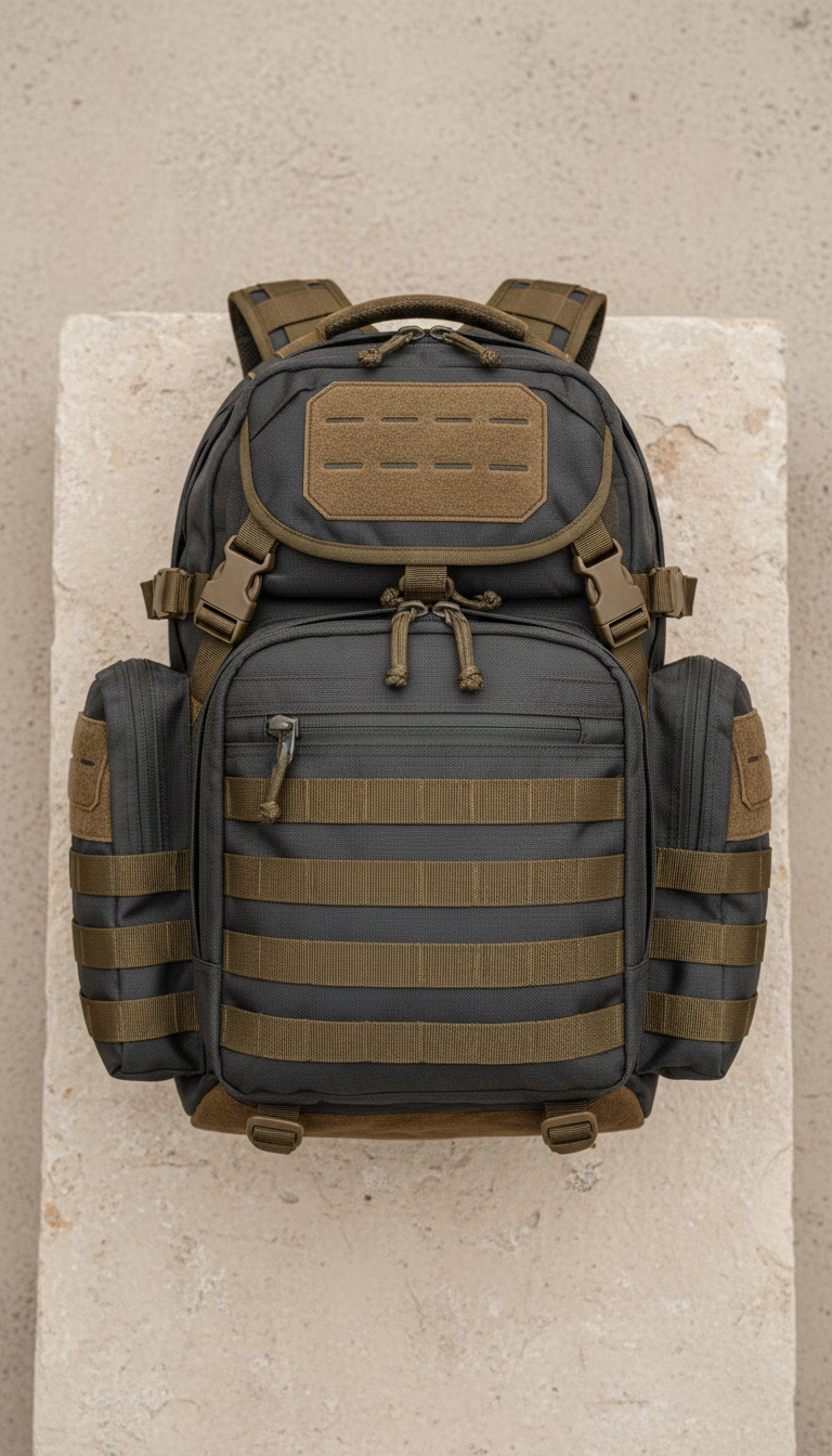 Ballistic Nylon Tactical Backpack