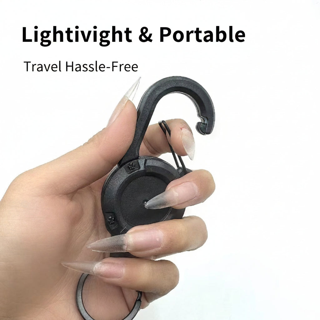 U-Shape Carabiner Keychain & Anti-Loss Bracelet