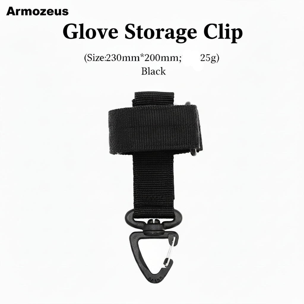 Tactical Glove Storage Buckle & Cable Tie Organizer