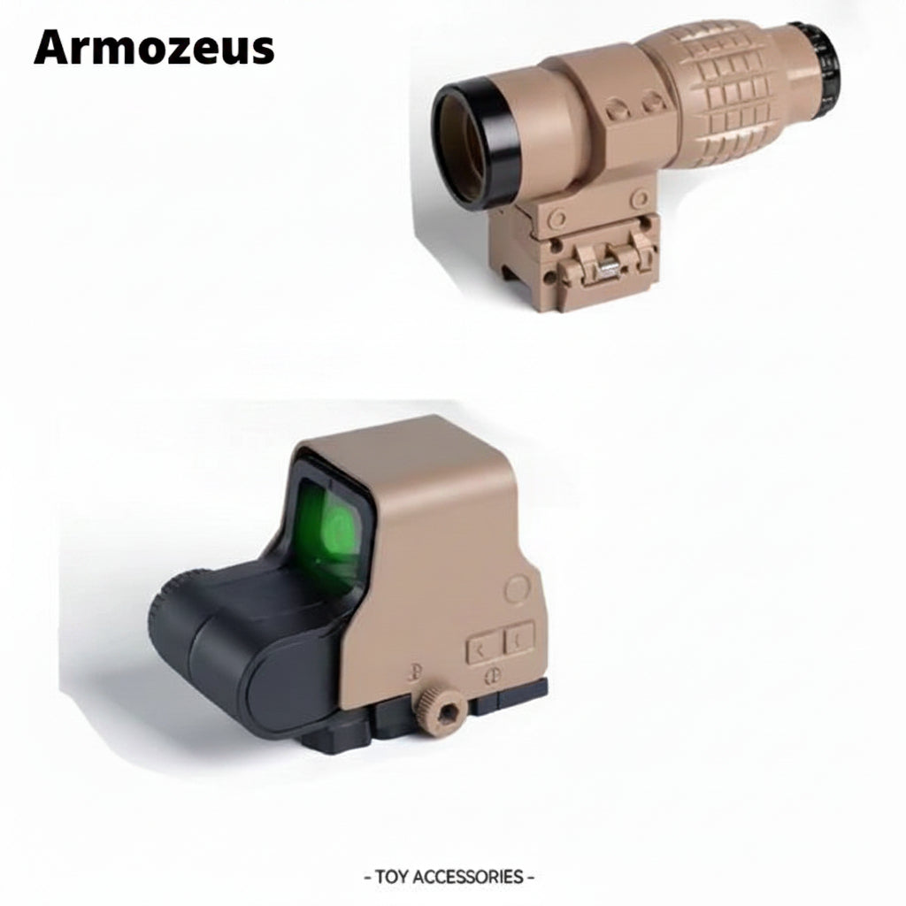 Tactical Holographic Red Dot Scope 558 & G33 Magnifier