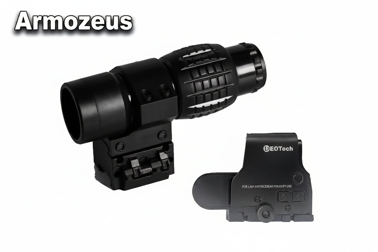 Tactical Holographic Red Dot Scope 558 & G33 Magnifier