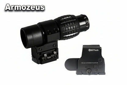 Tactical Holographic Red Dot Scope 558 & G33 Magnifier