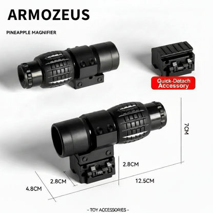 Tactical Holographic Red Dot Scope 558 & G33 Magnifier