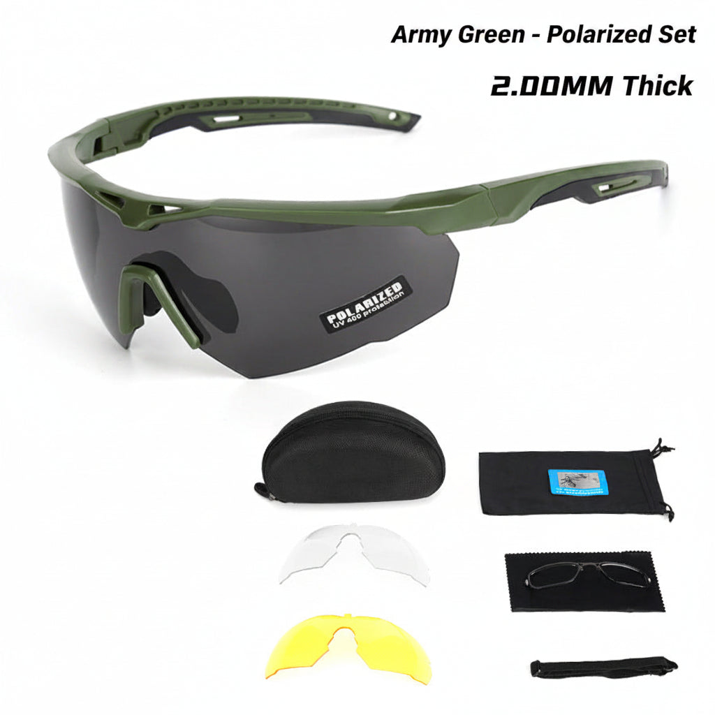 Tactical Shooting & Cycling Goggles