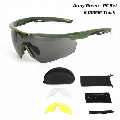 Tactical Shooting & Cycling Goggles