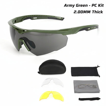 Tactical Shooting & Cycling Goggles